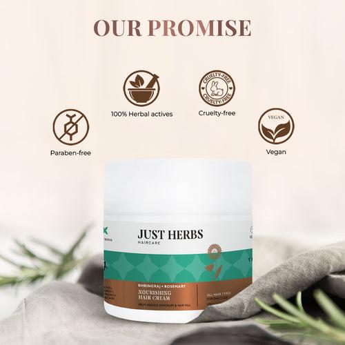 Nourishing Hair Cream with Bhringraj and Rosemary : 100 g