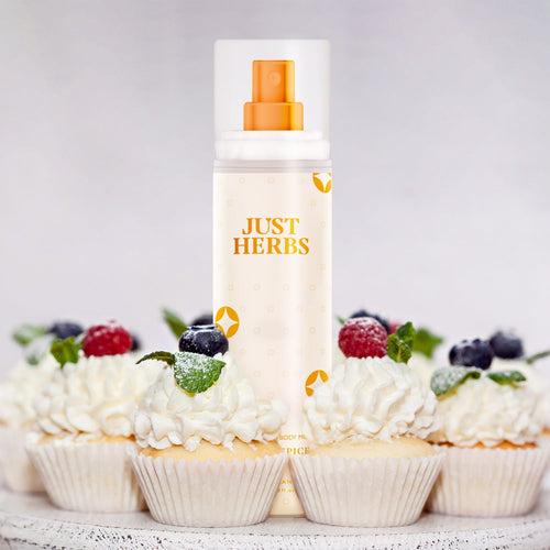 Long-Lasting Vanilla Spice Body Mist - Just Herbs