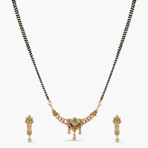 Floral Classic Antique Mangalsutra Set