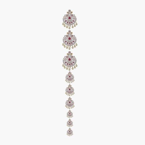 Aariya Nakshatra CZ Hair Brooch