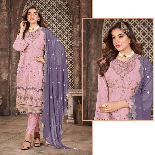 Trendy Semi Stitched Pakistani Salwar Kameez