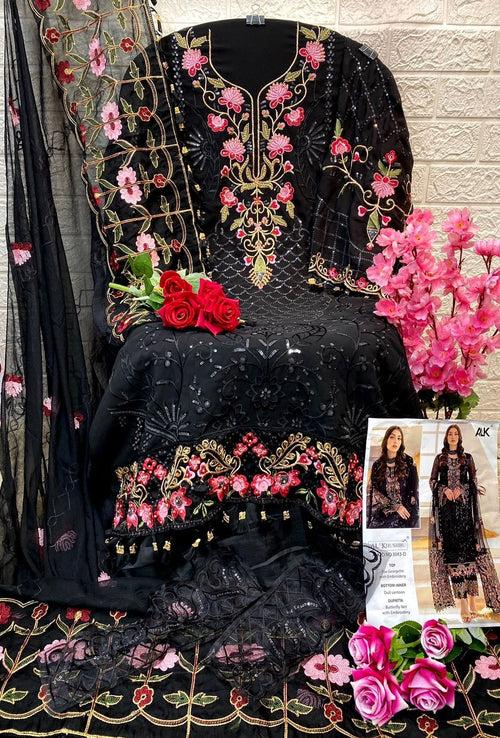 Stylish Elegance: Explore Our Black Salwar Kameez