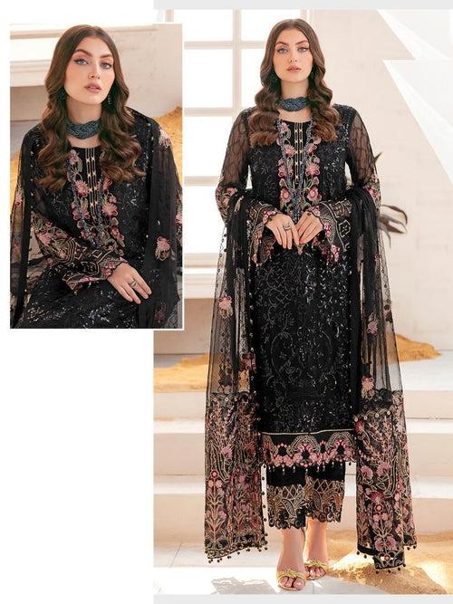 Stylish Elegance: Explore Our Black Salwar Kameez