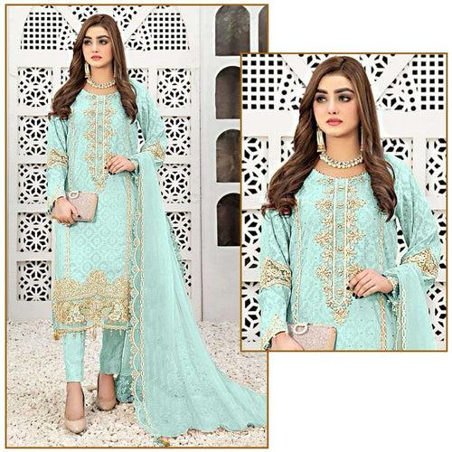 Premium Designer Semi Stitched Salwar Kameez