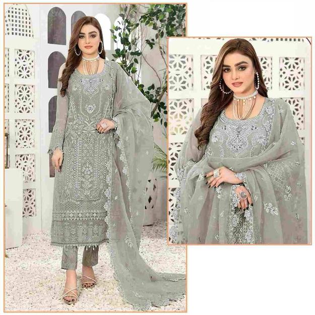 Elegant Semi Stitched Pakistani Salwar Kameez