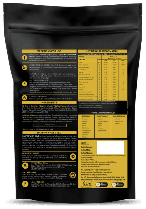 GOLD PREMIUM WHEY PROTEIN