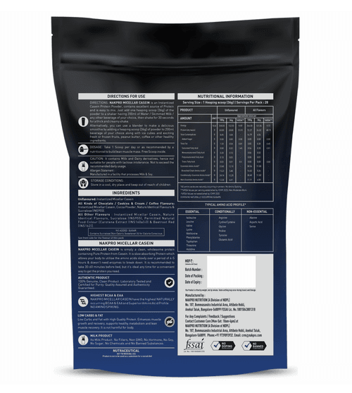 MICELLAR CASEIN SUPPLEMENT POWDER