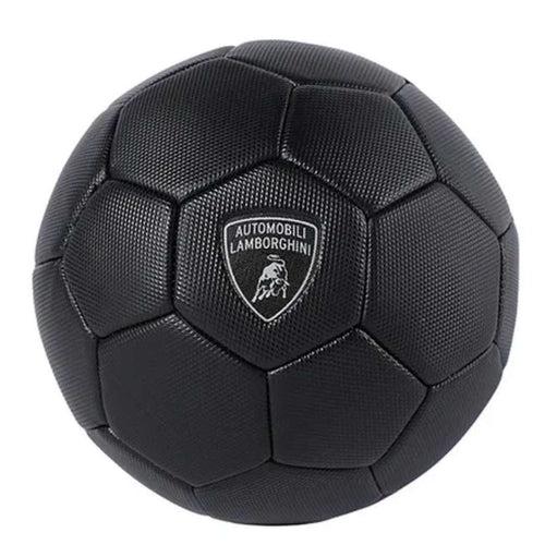 LAMBORGHINI PVC SOCCER BALL MACHINE SEWING- BLACK Size 5 by Mesuca