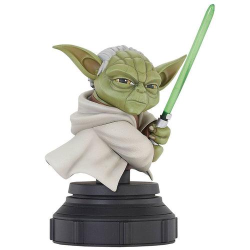 Star Wars The Empire Strikes Back Luke Skywalker with Yoda Mini-Bust by Diamond Gallery