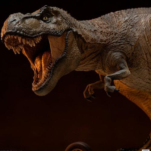 T-Rex Attack Icons Statue By Iron Studios