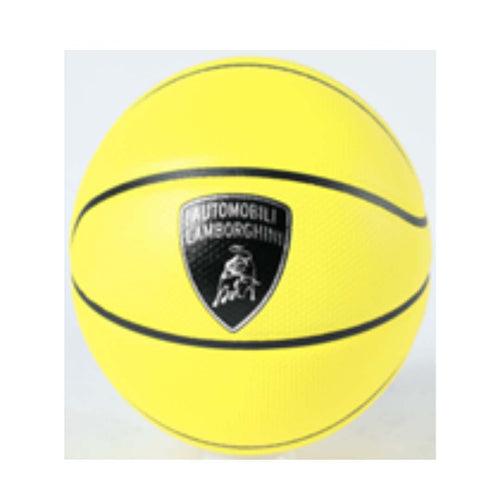 LAMBORGHINI SIZE 7 Leather PU BASKET BALL- YELLOW BY MESUCA