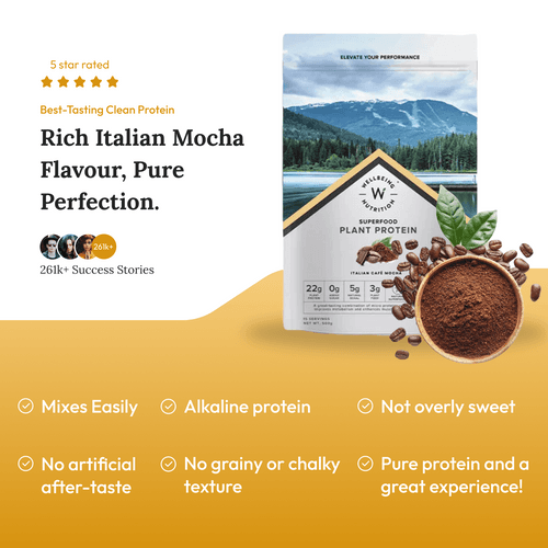 Superfood Plant Protein | Italian Café Mocha Flavour