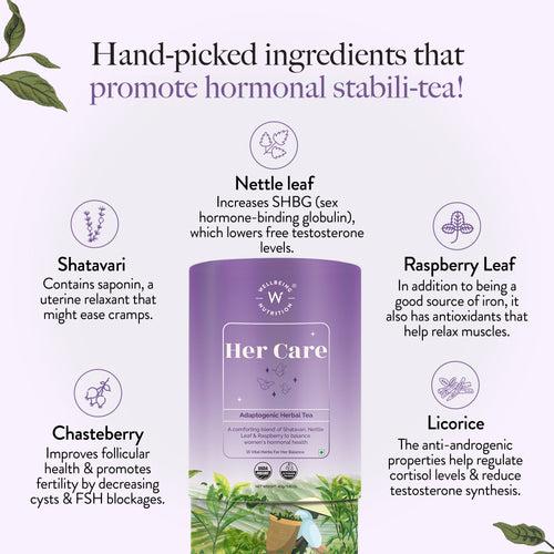 Her Care Adaptogenic Herbal Tea