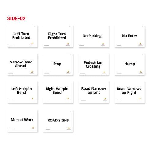 Road signs Flash Cards