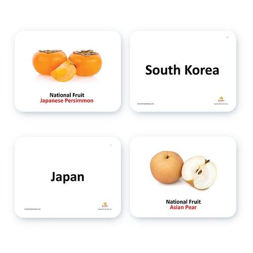 National Fruits flashcards