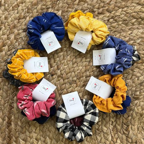 Zero waste scrunchies