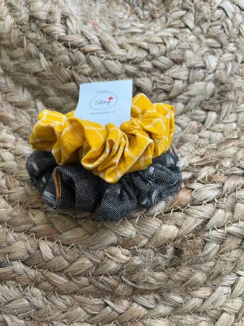 Zero waste scrunchies