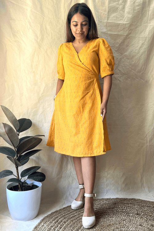 Alphonso wrap dress