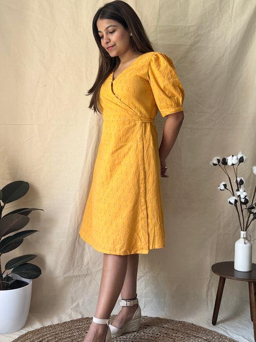 Alphonso wrap dress