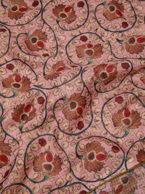 Poppy - Kota Silk Saree | Kalamkari Print