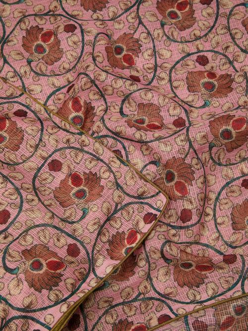 Poppy - Kota Silk Saree | Kalamkari Print