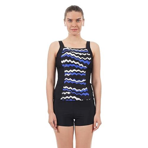 Speedo Womens Penny Tankini Swimwear