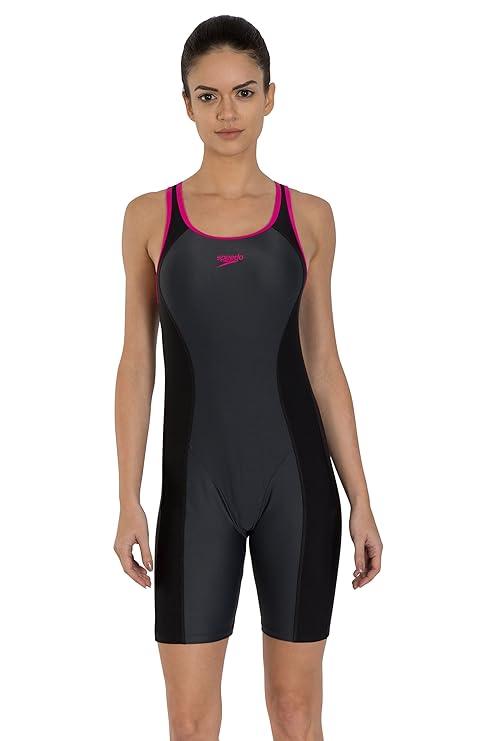 Speedo Women's Essential Splice Racerback Legsuit Swimwear