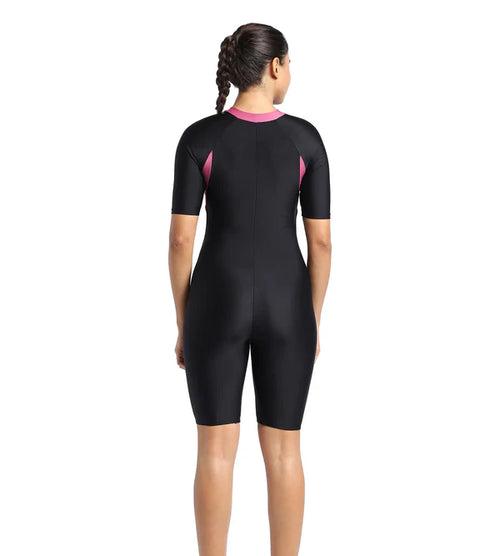 Speedo Women's Endurance Essential Panel Kneesuit Swimwear