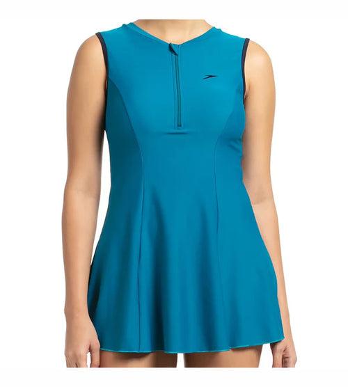 Speedo Women's Endurance Closedback Swimdress With Boyleg