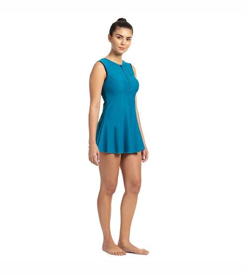 Speedo Women's Endurance Closedback Swimdress With Boyleg