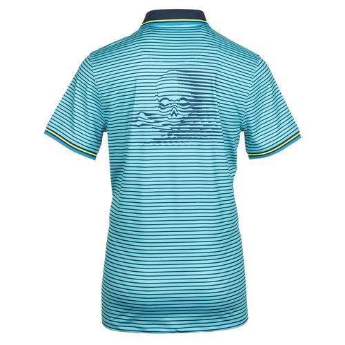 G/FORE Men’s Skull & Tees 3D Golf polo T-Shirt-Storm