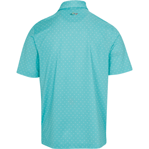 Greg Norman Freedom Micro Pique Spinner Polo T-Shirt (US Size)