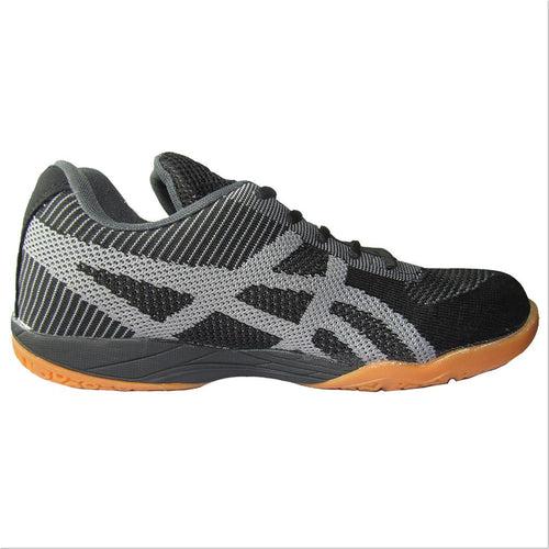 ProASE Synthetic Badminton Shoes Mesh (Black/Gray)