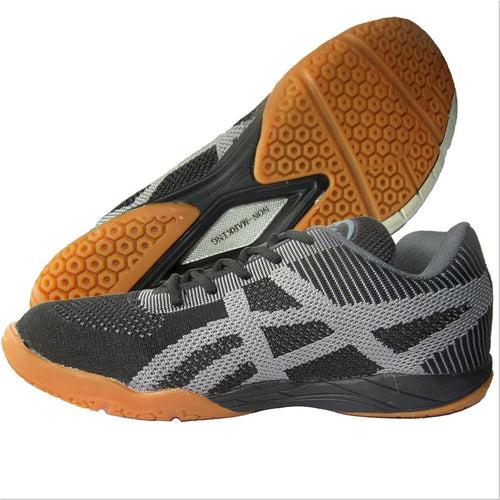 ProASE Synthetic Badminton Shoes Mesh (Black/Gray)