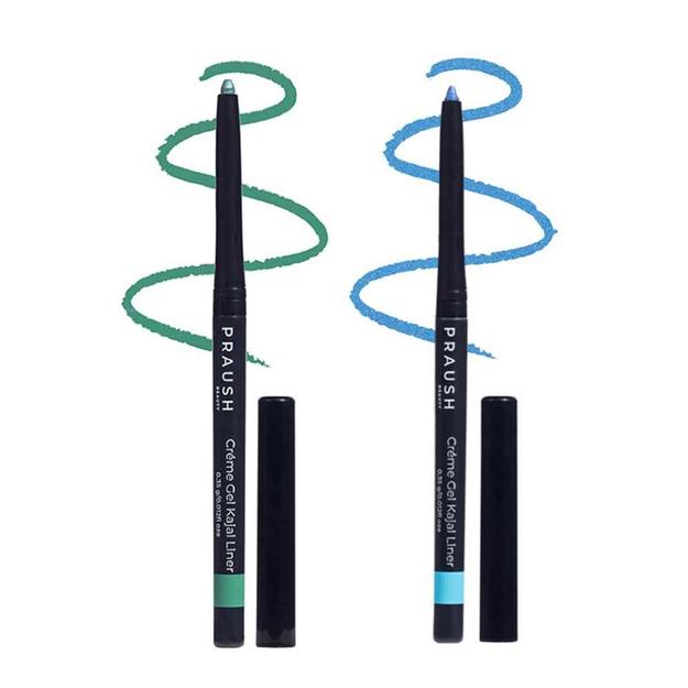 Creme Gel Coloured Kajal Liner For Sensitive Eyes - Pack Of 2