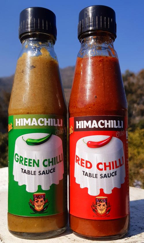 *Twin Offer* Red & Green Chilli Sauces