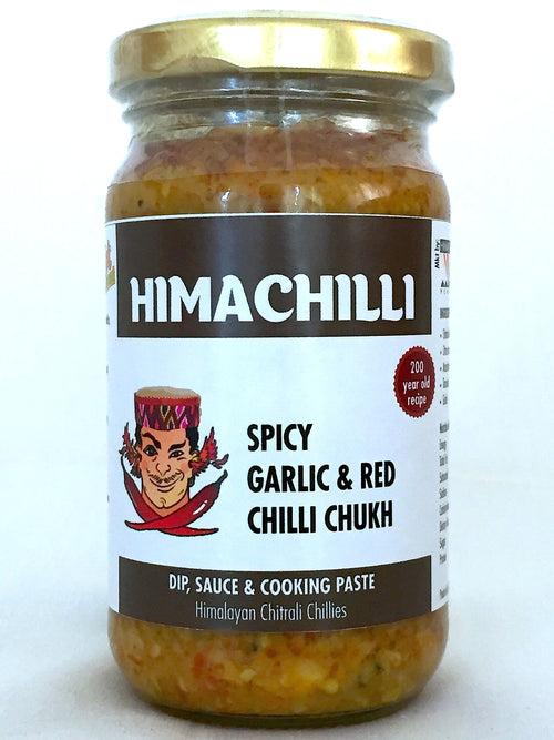 Himachilli Chukh- Spicy Garlic Chilli Dip & Cooking Sauce (200 gms)