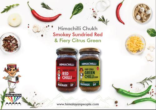 *SAVER*  Smokey Red Chukh & Fiery Green Chukh (2*200 gms)