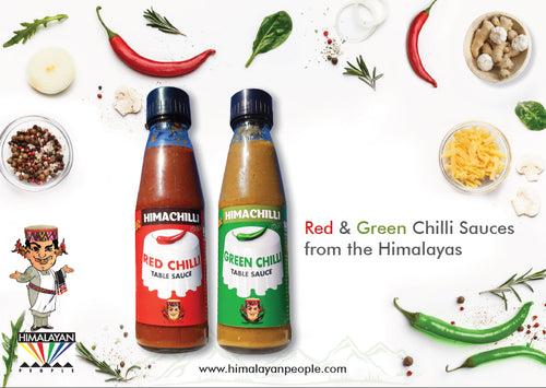 *Twin Offer* Red & Green Chilli Sauces