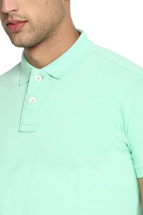 Basics Muscle Fit Polo T Shirt