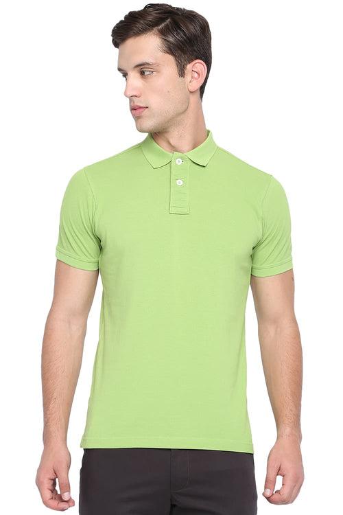 Basics Muscle Fit Polo T Shirt