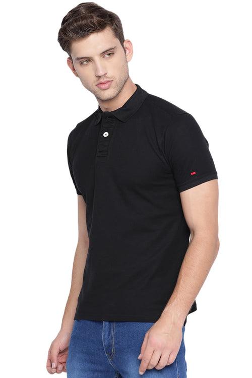 Basics Muscle Fit Polo T Shirt