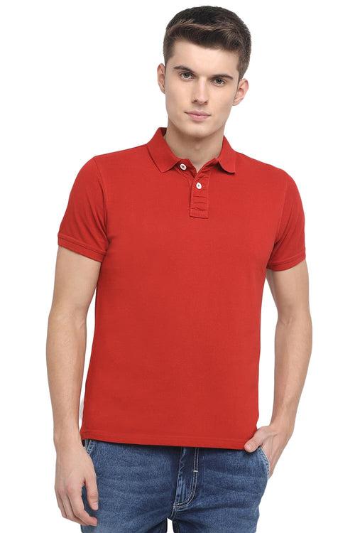 Basics Muscle Fit Polo T Shirt