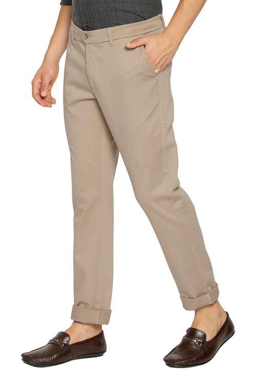 Basics Tapered Fit Stretch Trousers