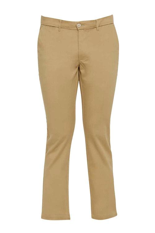 Basics Tapered Fit Stretch Trousers