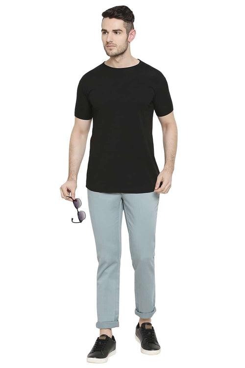 Basics Tapered Fit Stretch Trousers
