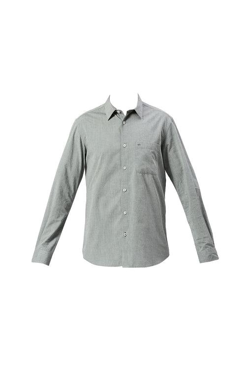 Slim Fit Cotton Polyester Viscose Shirt