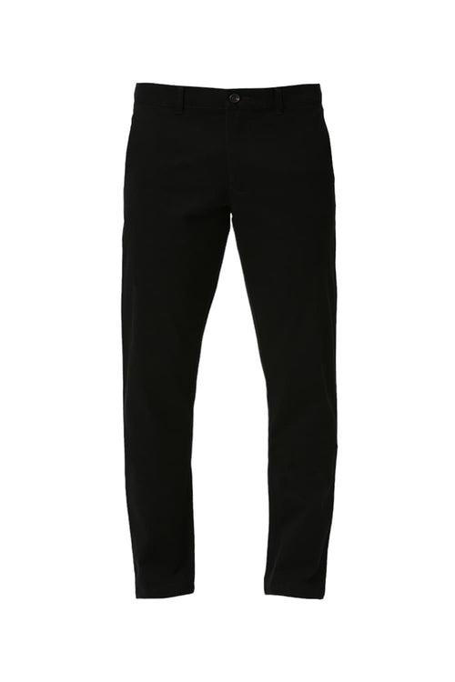 Tapered Fit Cotton Stretch Dobby Trousers