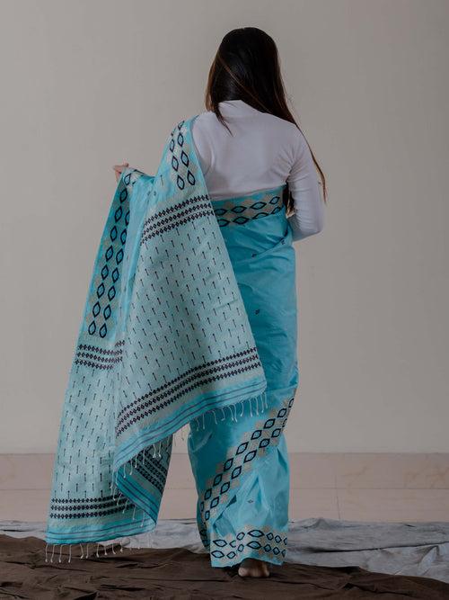 Celeste Paat Silk Saree