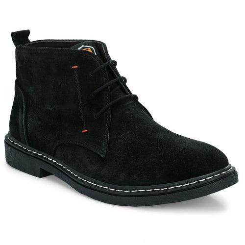 Eego Italy Stylish Casual Boots LEE-15-BLACK